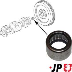 JP GROUP Vodiace ložisko, spojka JP GROUP 1110450300 (1110450300)