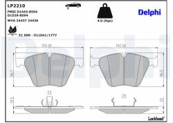 DELPHI Klocki Ham. Przod (lp2210)