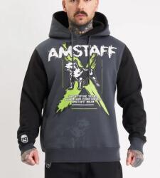 Amstaff Sector Hoodie Grey Black