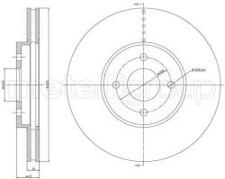 METELLI Brzdový kotúč METELLI 23-1673C (23-1673C)