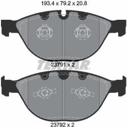 TEXTAR Sada brzdových platničiek kotúčovej brzdy TEXTAR 2379101 (2379101)