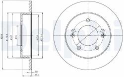DELPHI Tarcza Ham. Kia Venga 10- (bg4310)