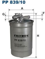 FILTRON Palivový filter FILTRON PP 839/10 (PP 839/10)