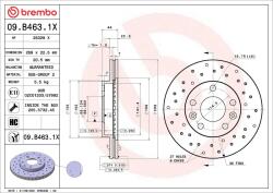 BREMBO Brzdový kotúč BREMBO 09. B463.1X (09.B463.1X)