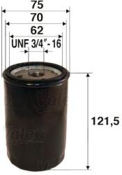 VALEO Olejový filter VALEO 586052 (586052)