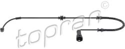 TOPRAN Výstražný kontakt, opotrebenie brzdového obloženia TOPRAN 206 946 (206 946)