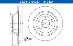 ATE Brzdový kotúč ATE 24.0110-0424.1 (24.0110-0424.1)