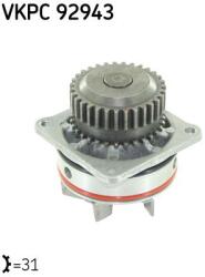 SKF Vodné čerpadlo, chladenie motora SKF VKPC 92943 (VKPC 92943)