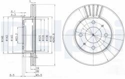 DELPHI Tarcza Ham. Hyundai Accent 00- (bg3749)