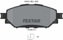 TEXTAR Sada brzdových platničiek kotúčovej brzdy TEXTAR 2123401 (2123401)