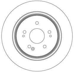 TRW Brzdový kotúč TRW DF6730 (DF6730)