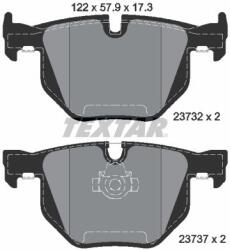 TEXTAR Sada brzdových platničiek kotúčovej brzdy TEXTAR 2373201 (2373201)