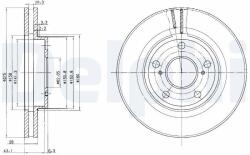 DELPHI Tarcza Ham. Toyota Avensis Verso (bg2782)
