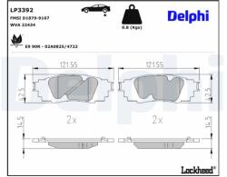 DELPHI Klocki Ham. Lexus Rx 15- Tyl (lp3392)