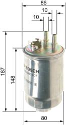 Bosch Palivový filter BOSCH 0 450 906 407 (0 450 906 407)