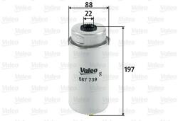 VALEO Palivový filter VALEO 587739 (587739)