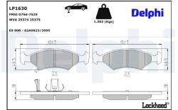 DELPHI Klocki Ham. Kia Shuma (lp1630)
