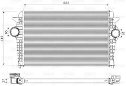 VALEO Chladič plniaceho vzduchu VALEO 818344 (818344)