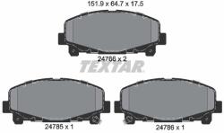 TEXTAR Sada brzdových platničiek kotúčovej brzdy TEXTAR 2476601 (2476601)