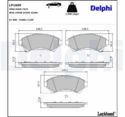 DELPHI Klocki Ham. Opel Sintra (lp1609)