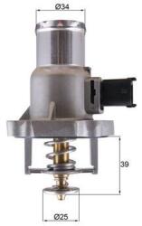 MAHLE Termostat chladenia MAHLE TM 55 105 (TM 55 105)