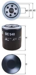 KNECHT Olejový filter KNECHT OC 540 (OC 540)