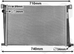 VAN WEZEL Chladič motora VAN WEZEL 06002356 (06002356)