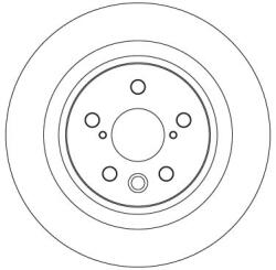 TRW Brzdový kotúč TRW DF3978 (DF3978)