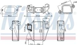 NISSENS Chladič plniaceho vzduchu NISSENS 961522 (961522)