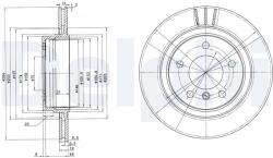 DELPHI Tarcza Ham. Tyl Bmw 3 E46 98- (bg3530c)