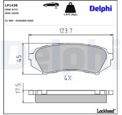 DELPHI Klocki Ham. Tyl (lp1438)