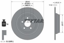 TEXTAR Brzdový kotúč TEXTAR 92291903 (92291903)