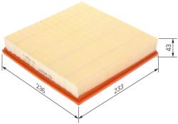 Bosch Vzduchový filter BOSCH 1 457 433 697 (1 457 433 697)