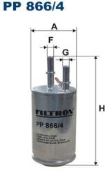 FILTRON Palivový filter FILTRON PP 866/4 (PP 866/4)