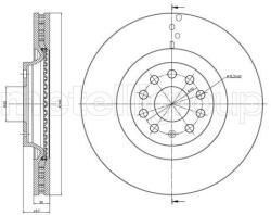METELLI Brzdový kotúč METELLI 23-1243C (23-1243C)