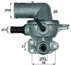 MAHLE Termostat chladenia MAHLE TI 133 88D (TI 133 88D)