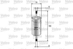 VALEO Palivový filter VALEO 587027 (587027)