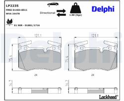 DELPHI Klocki Ham. Przod (lp2235)