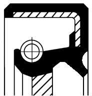 CORTECO Tesniaci krúżok kľukového hriadeľa CORTECO 19026737 (19026737)