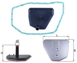 MAHLE Hydraulický filter automatickej prevodovky MAHLE HX 235D (HX 235D)