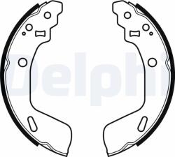 DELPHI Sada brzdových čeľustí DELPHI LS2073 (LS2073)