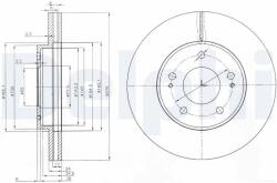 DELPHI Brzdový kotúč DELPHI BG3848 (BG3848)