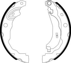 TEXTAR Sada brzdových čeľustí TEXTAR 91088200 (91088200)