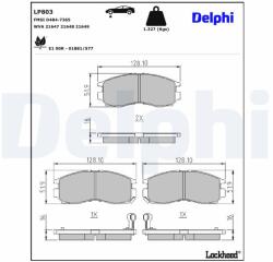 DELPHI Klocki Ham. Przod (lp803)