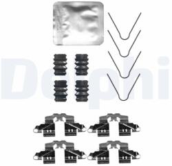 DELPHI Súprava príslušenstva, obloženie kotúčovej brzdy DELPHI LX0734 (LX0734)