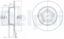 DELPHI Tarcza Ham. Audi A6 (bg3672)