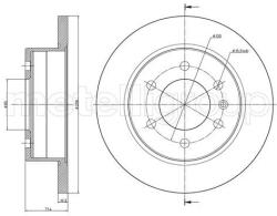 METELLI Brzdový kotúč METELLI 23-0936 (23-0936)