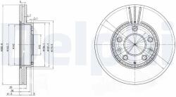 DELPHI Tarcza Ham. Mazda 6 (bg3874)