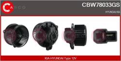 CASCO Vnútorný ventilátor CASCO CBW78033GS (CBW78033GS)