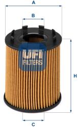 UFI Olejový filter UFI 25.043. 00 (25.043.00)